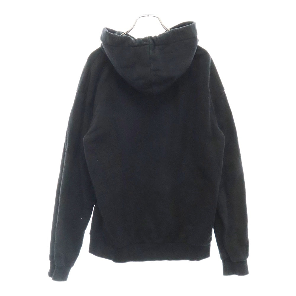 CELINE(セリーヌ) 21AW Loose Sweatshirt In Cotton Fleece ドローコード プルオーバー フーディー スウェット パーカー ブラック 2Y468670Q
