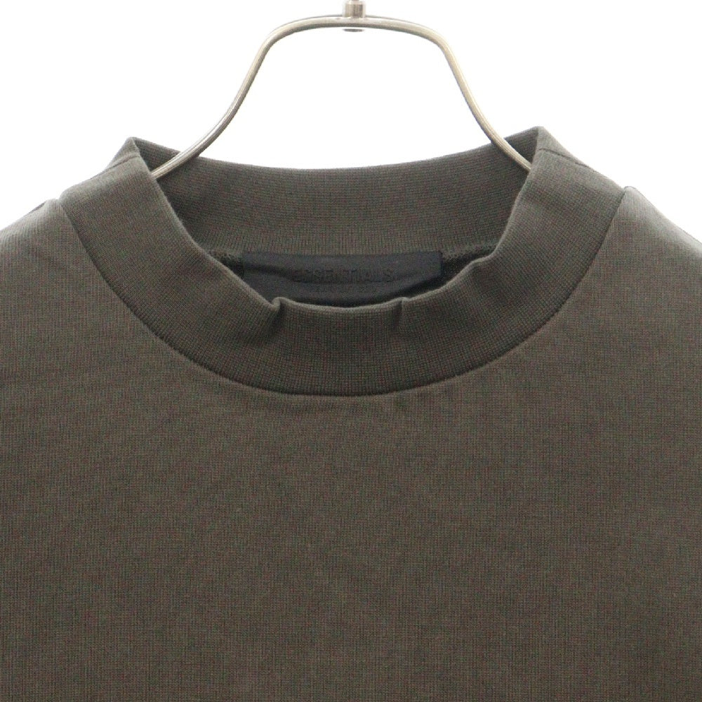 FOG Essentials(エフオージー エッセンシャルズ) Rubber Logo L/S Tee ラバーロゴ 長袖Tシャツ ロンT チャコールグレー