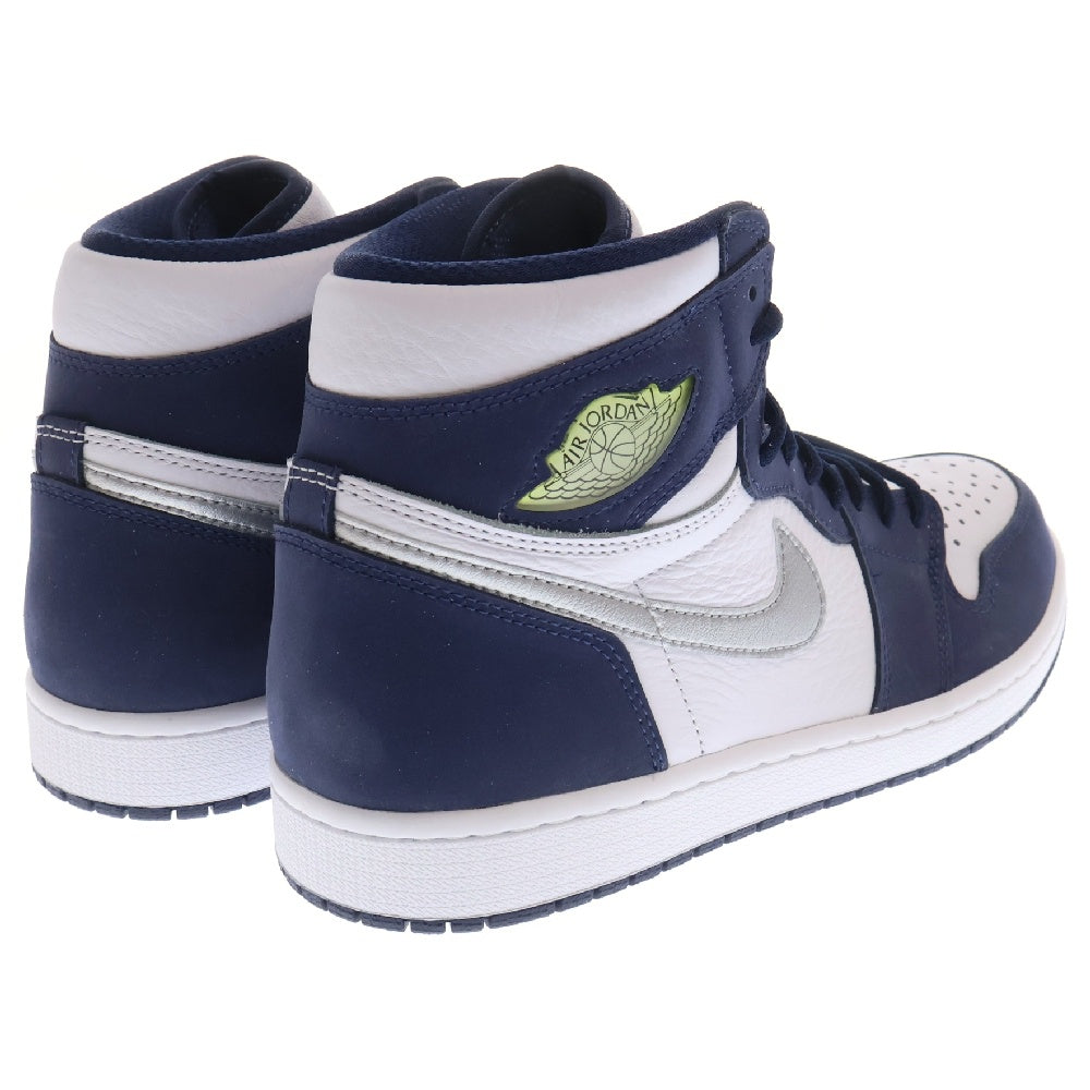 NIKE(ナイキ) AIR JORDAN 1 HIGH OG CO.JP 2020 エアジョーダン ハイカットスニーカー ホワイト/ネイビー US10/28cm DC1788-100