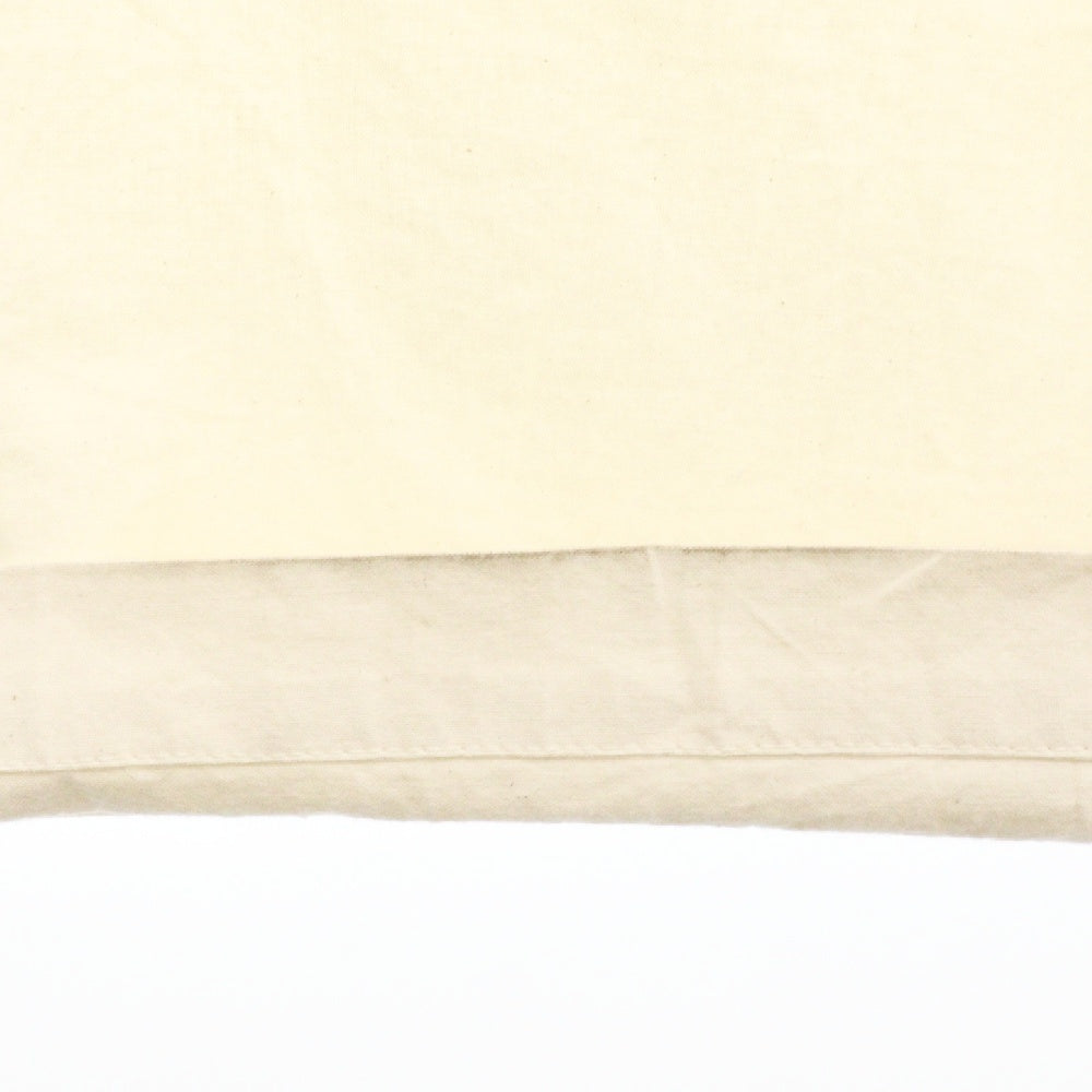 POLYPLOID(ポリプロイド) CARGO TUCK PANTS コットン タック カーゴパンツ アイボリー 12-A-07