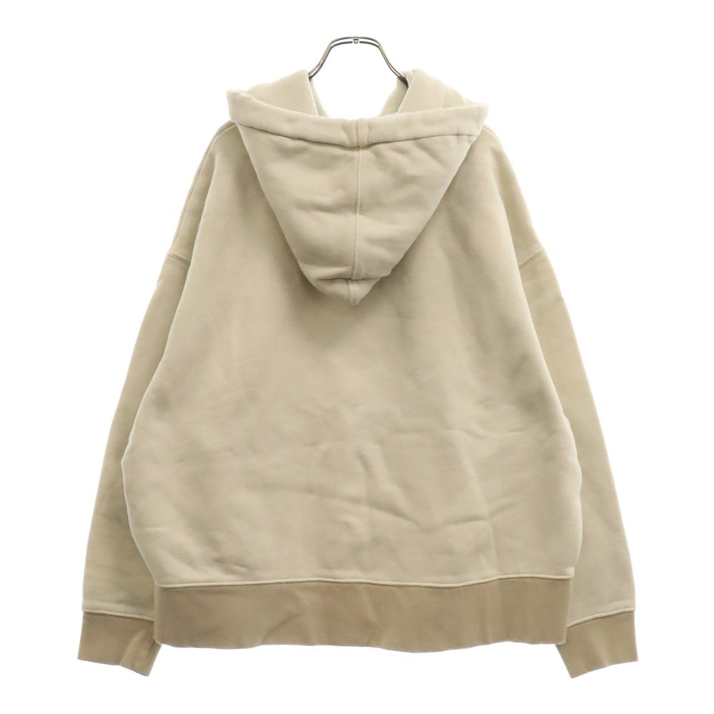MONCLER(モンクレール) 23AW ×Palm Angels Palm Hoodie パーム エンジェルス ロゴプリント スウェット プルオーバーパーカー アイボリー I209L800009 M3638
