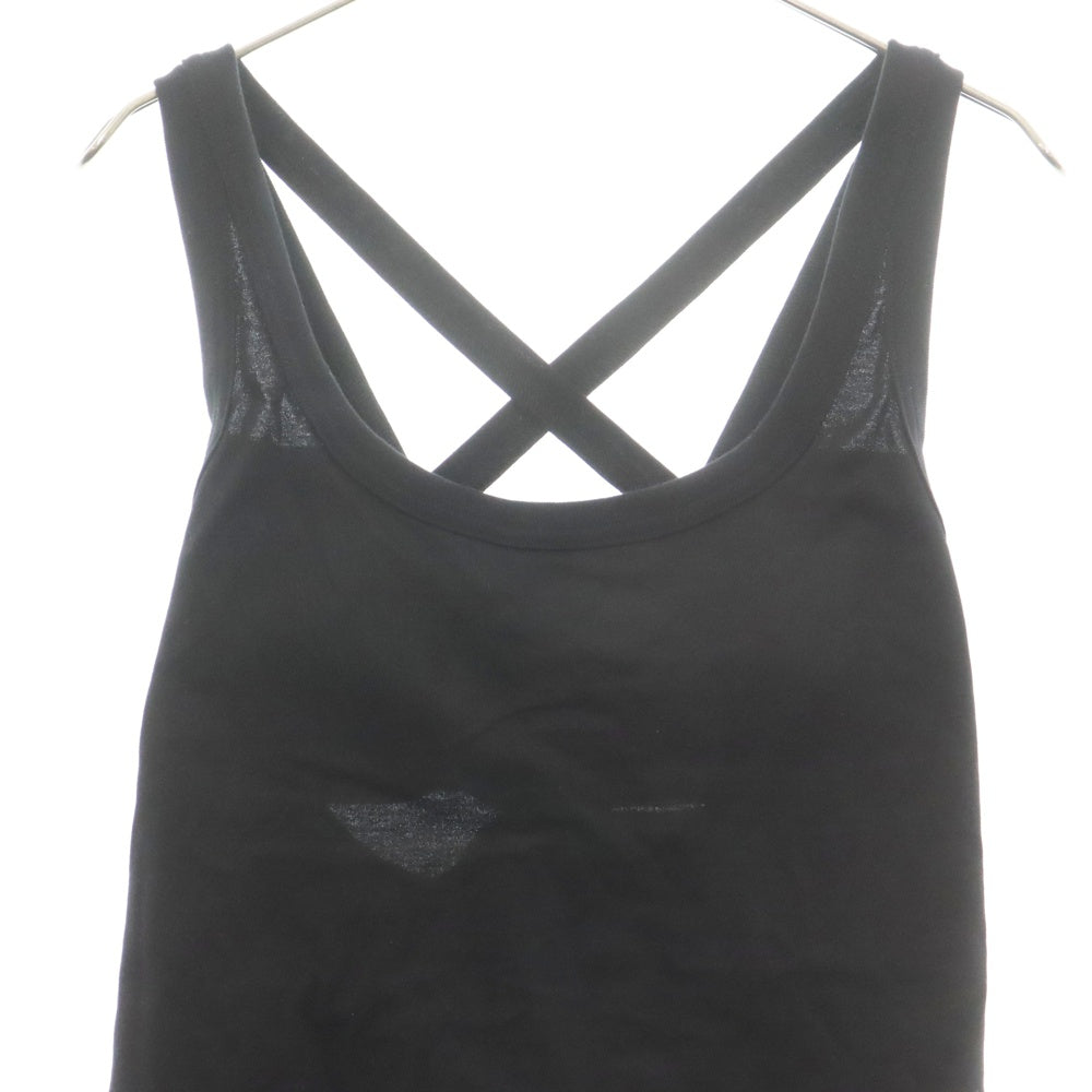 JOHN LAWRENCE SULLIVAN(ジョンローレンスサリバン) PENTAGRAM TANK-TOP ペンタゴン コットンタンクトップ ブラック レディース 5D023-0824