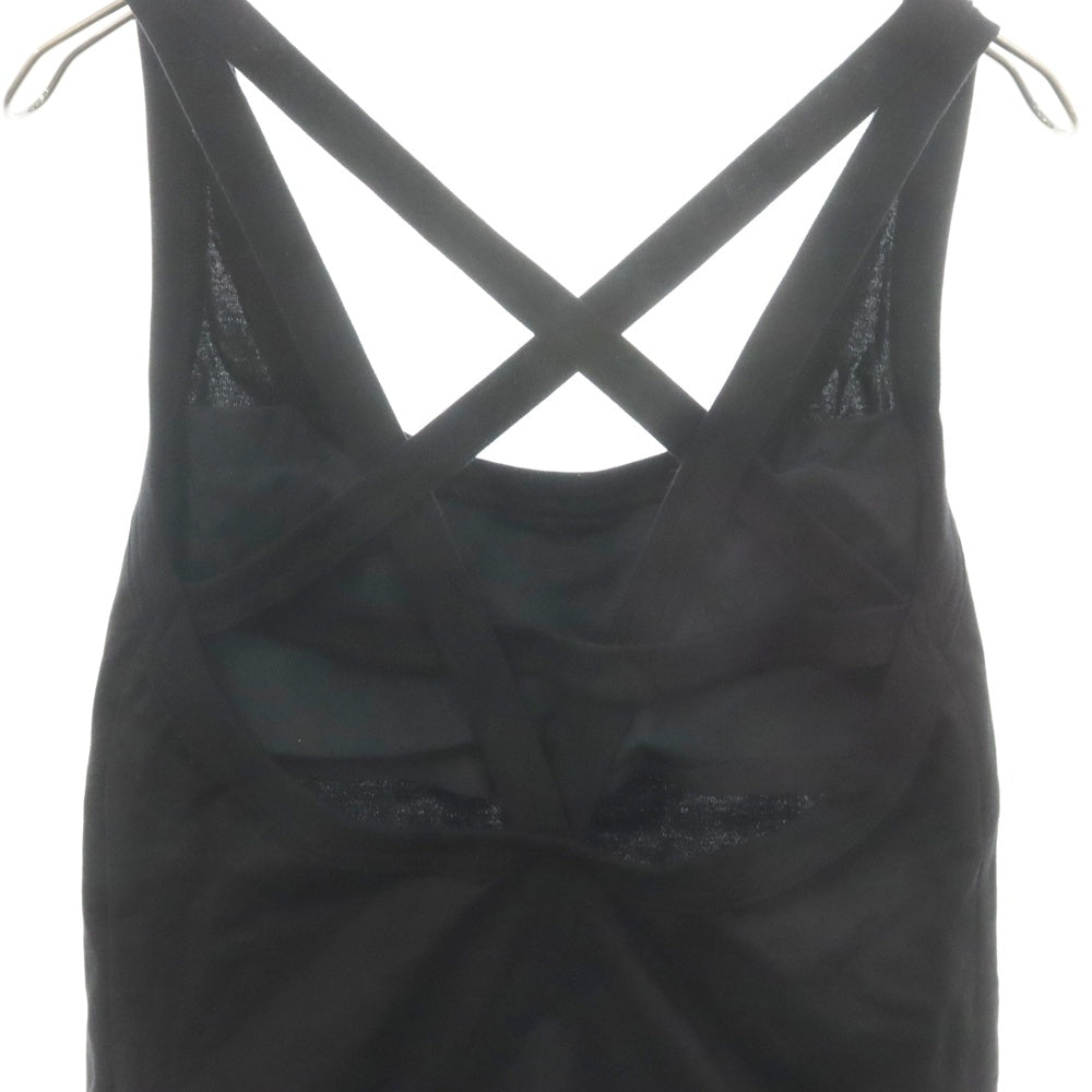JOHN LAWRENCE SULLIVAN(ジョンローレンスサリバン) PENTAGRAM TANK-TOP ペンタゴン コットンタンクトップ ブラック レディース 5D023-0824