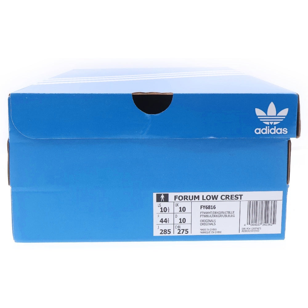 adidas(アディダス) FORUM LOW フォーラム ローカットスニーカー ホワイト/ブルー/グリーン US10.5/28.5cm FY6816