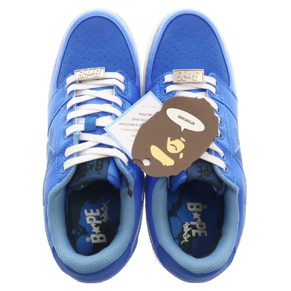 A BATHING APE(アベイシングエイプ) ×STASH BAPE STA LOW M2 ベイプスタ ローカットスニーカー ブルー US8.5/26.5cm 1G73191906