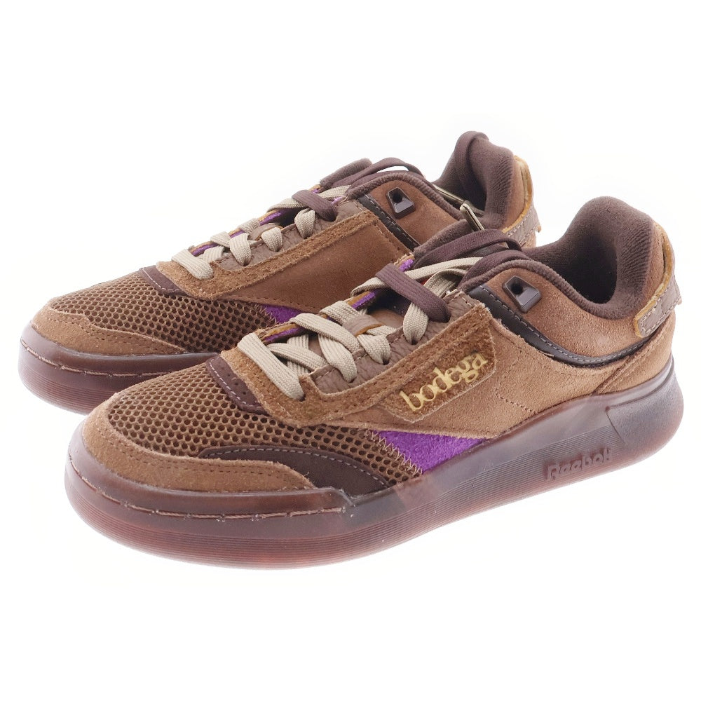 Reebok(リーボック) ×BODEGA CLUB C LEGACY 15th ANNIVERSARY ボデガ クラブ レガシー ローカットスニーカー ブラウン US4/23cm H03360