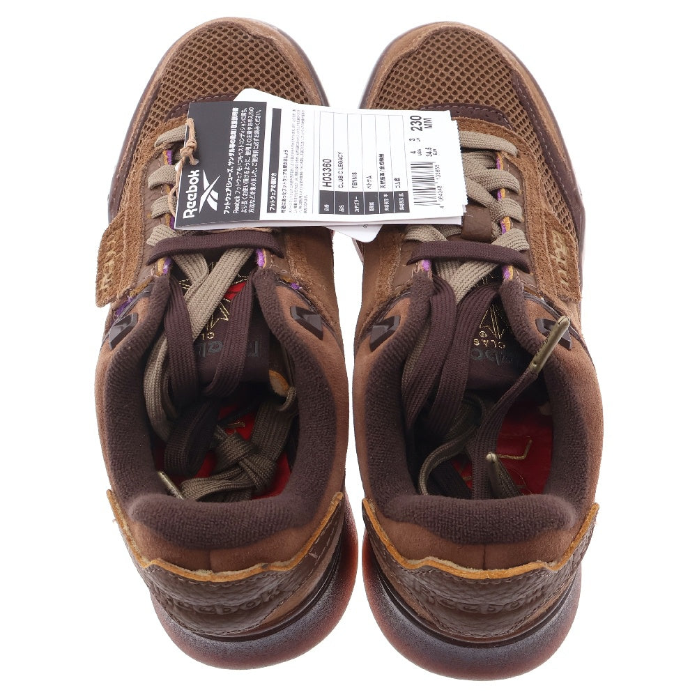 Reebok(リーボック) ×BODEGA CLUB C LEGACY 15th ANNIVERSARY ボデガ クラブ レガシー ローカットスニーカー ブラウン US4/23cm H03360