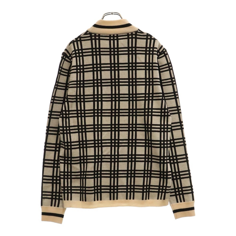 FENDI(フェンディ) モックネックニットセーター ブラック/ホワイト FZZ328