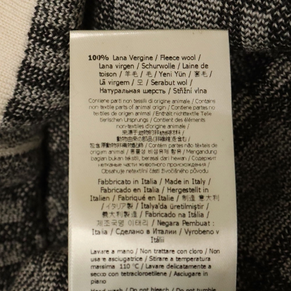 FENDI(フェンディ) モックネックニットセーター ブラック/ホワイト FZZ328