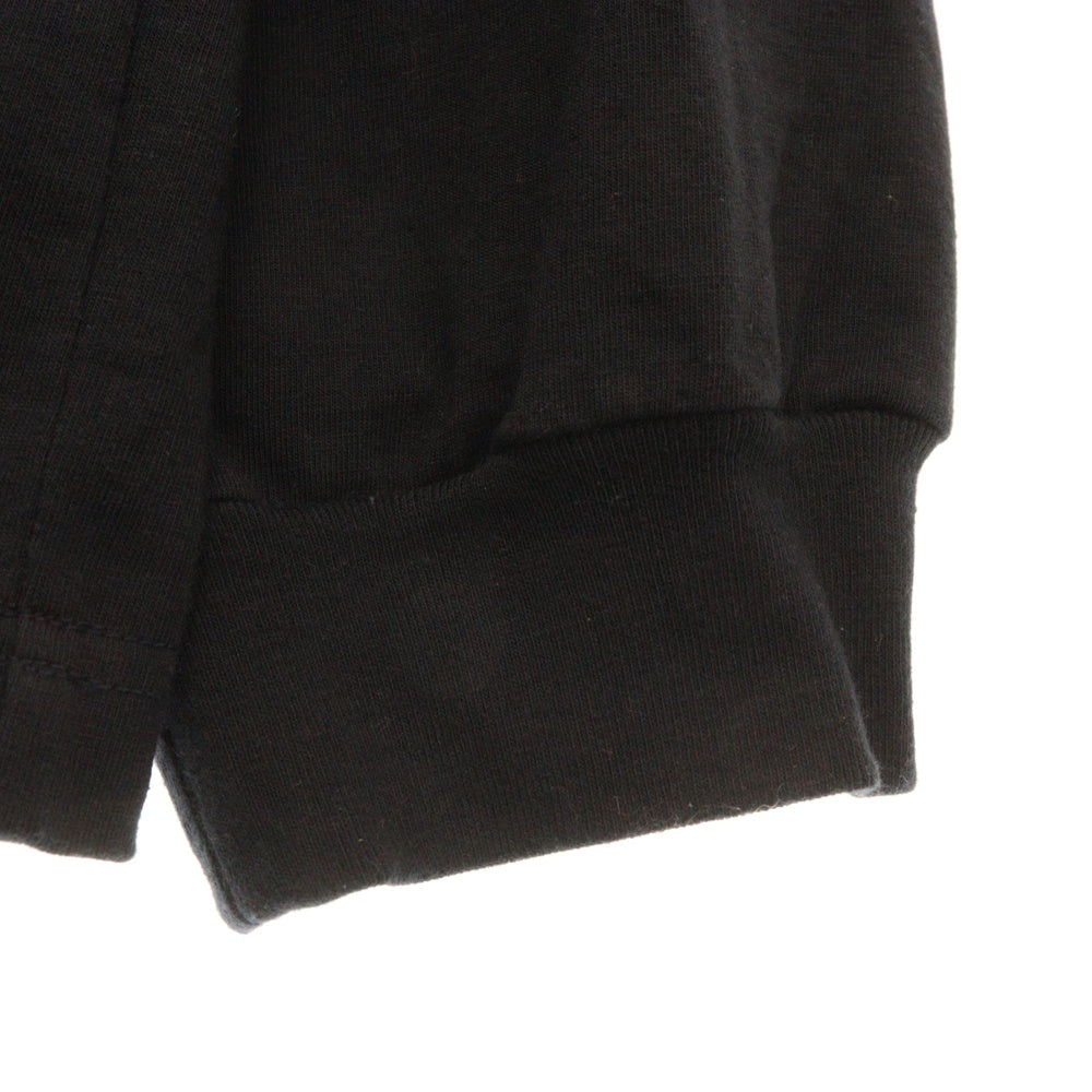 ENNOY(エンノイ) 24SS L/S T-Shirts ロゴパッチ付き 長袖カットソー ロンT ロングスリーブ ネイビー SS24BRENCT03NTL