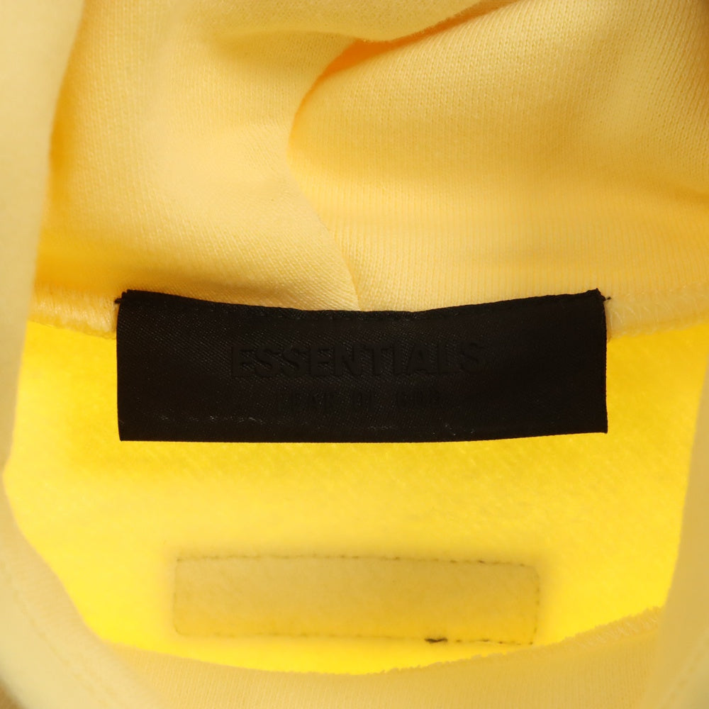 FEAR OF GOD ESSENTIALS(フィアオブゴッド エッセンシャルズ) Rubber Logo Pullover Parka ラバーロゴ スウェット プルオーバーパーカー クリーム