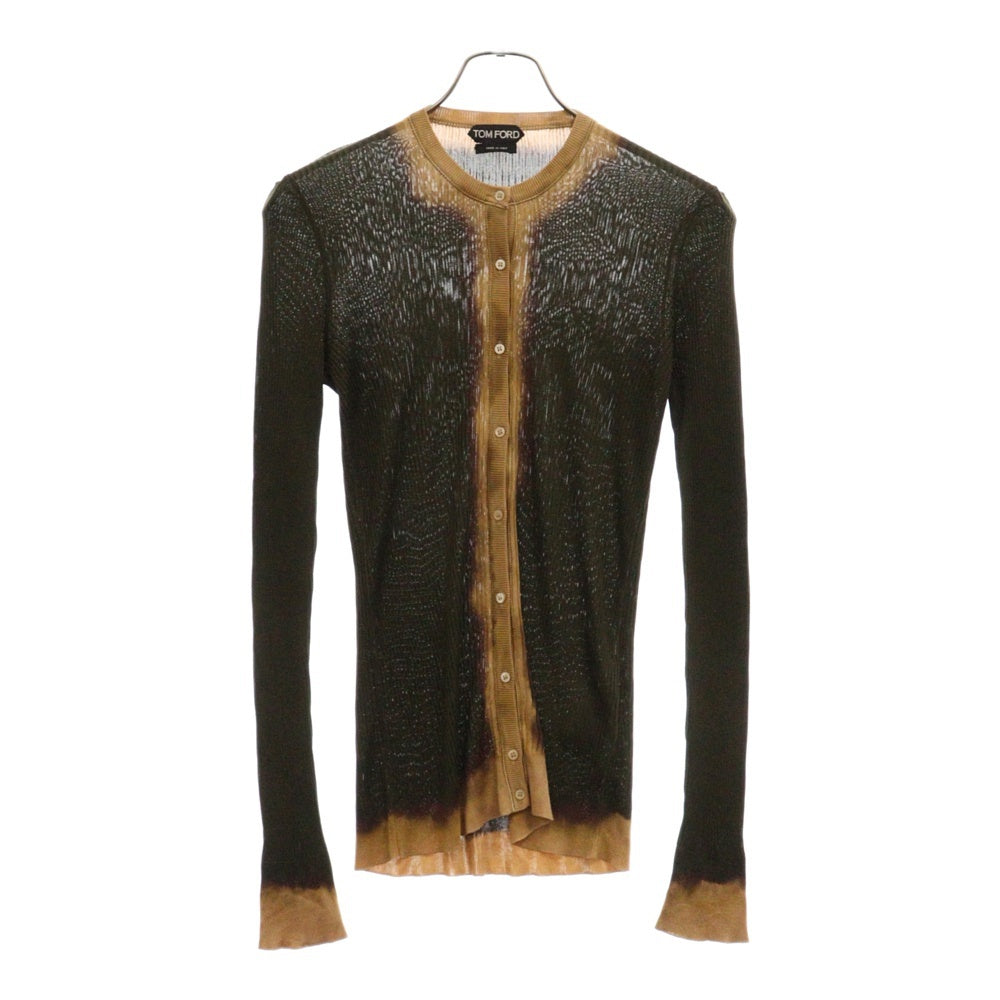 TOM FORD(トムフォード) ブリーチ シルクニット カーディガン グリーン 43015-2001 レディース