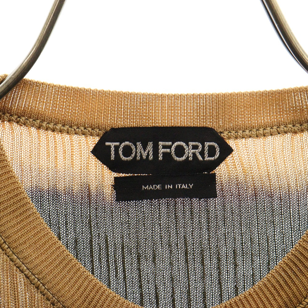 TOM FORD(トムフォード) ブリーチ シルクニット カーディガン グリーン 43015-2001 レディース