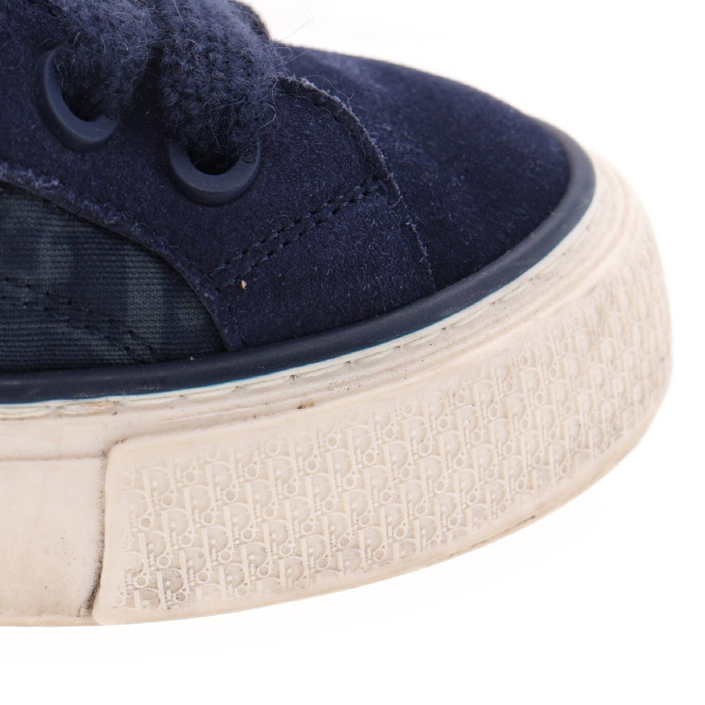 DIOR(ディオール) 23AW ×DENIM TEARS B33 Sneakers デニムティアーズ オブリーク総柄 ローカットスニーカーシューズ ネイビー