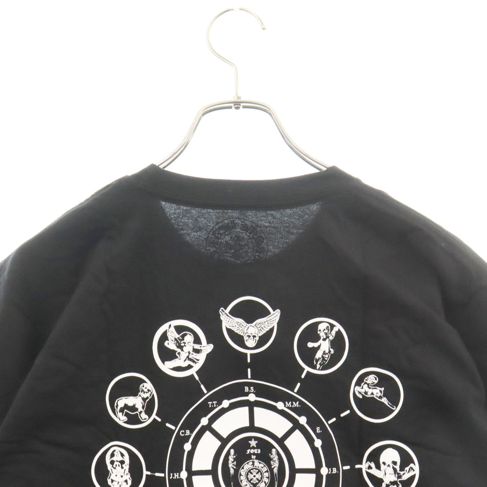 CHROME HEARTS(クロムハーツ) CH T-SHRT 1 FOTI LOGO フォティ ロゴプリント クルーネック 半袖Tシャツ カットソー ブラック