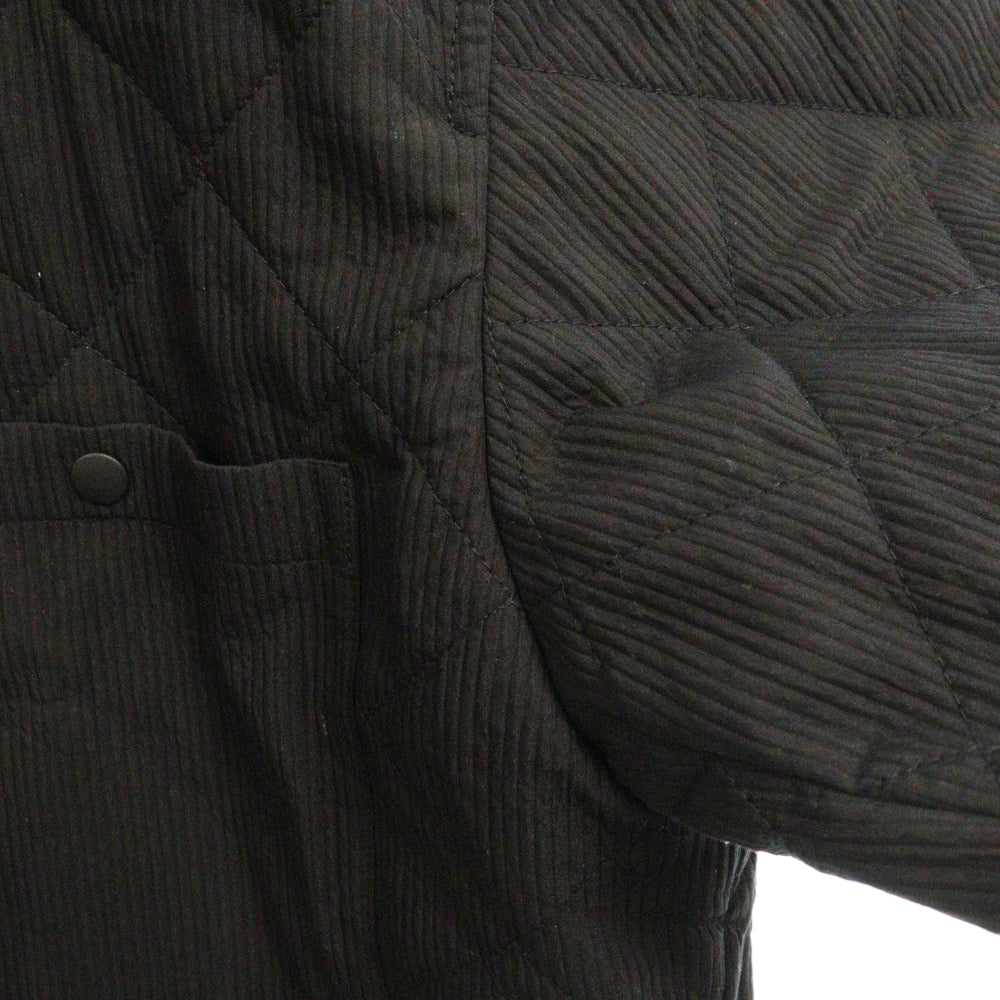 PaDD(パッド) Quilting Zip Jacket キルティング ジップアップ ジャケット ブラック 31-230-05-010004