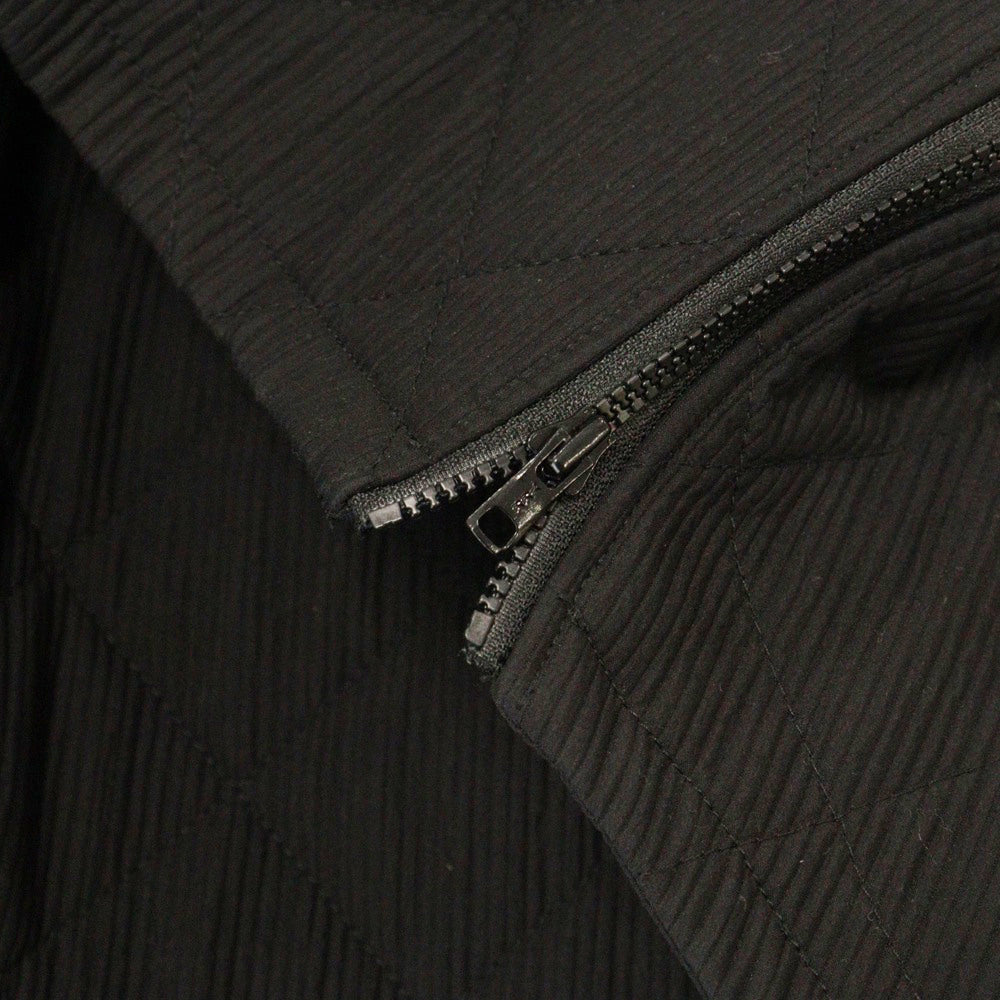 PaDD(パッド) Quilting Zip Jacket キルティング ジップアップ ジャケット ブラック 31-230-05-010004