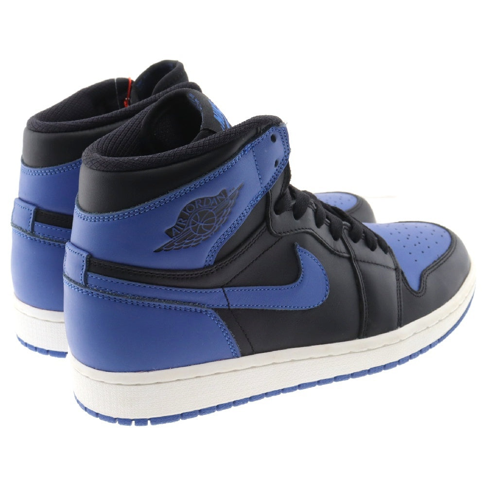 NIKE(ナイキ) 【観賞用2013年製】AIR JORDAN 1 RETRO HIGH OG ROYAL エアジョーダン レトロ ロイヤル ハイカットスニーカー ブラック/ブルー US9/27cm 555088-085