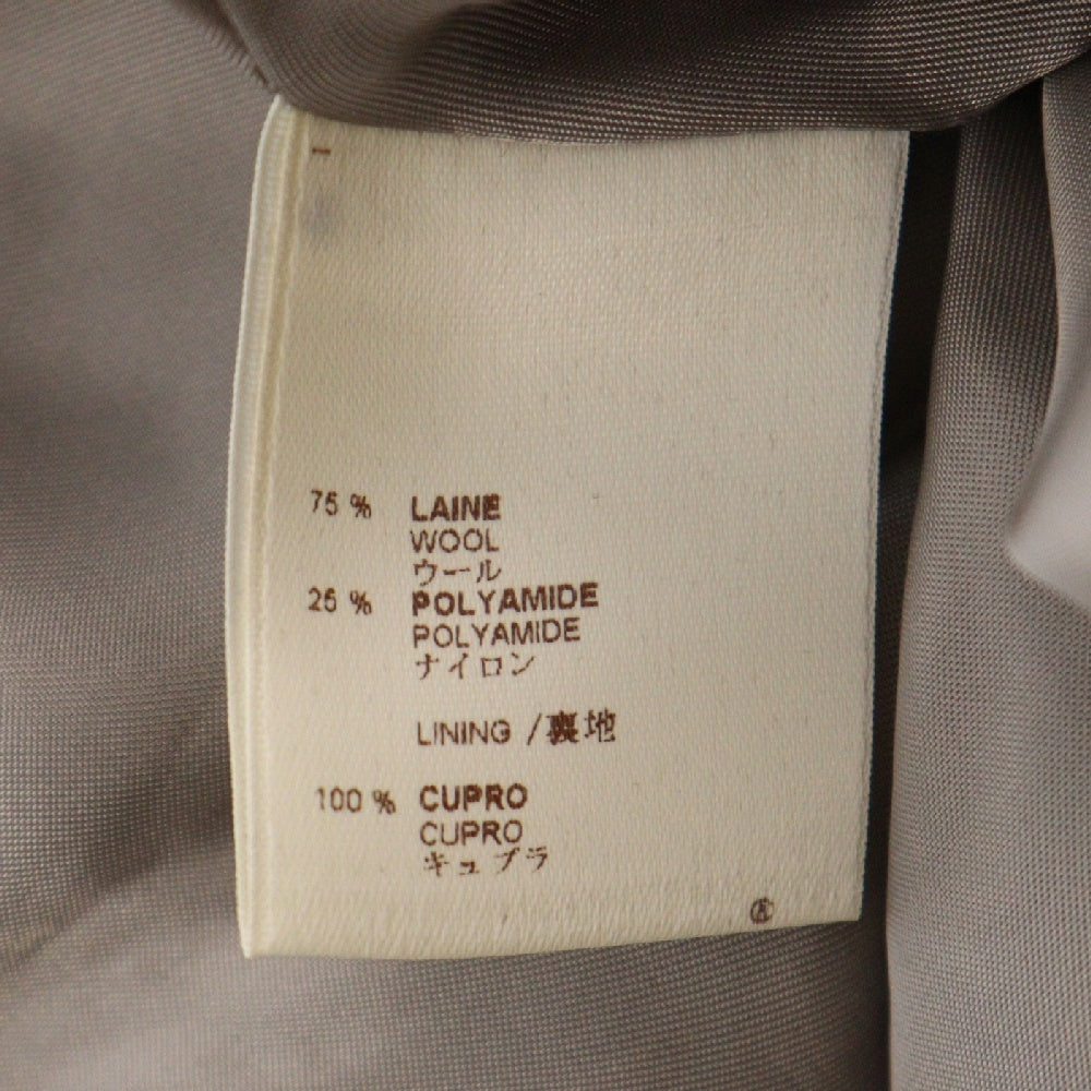 LOUIS VUITTON(ルイヴィトン) 06AW ツイード シャドーストライプ トレンチコート ベージュ レディース RW062B WJJA29WQD