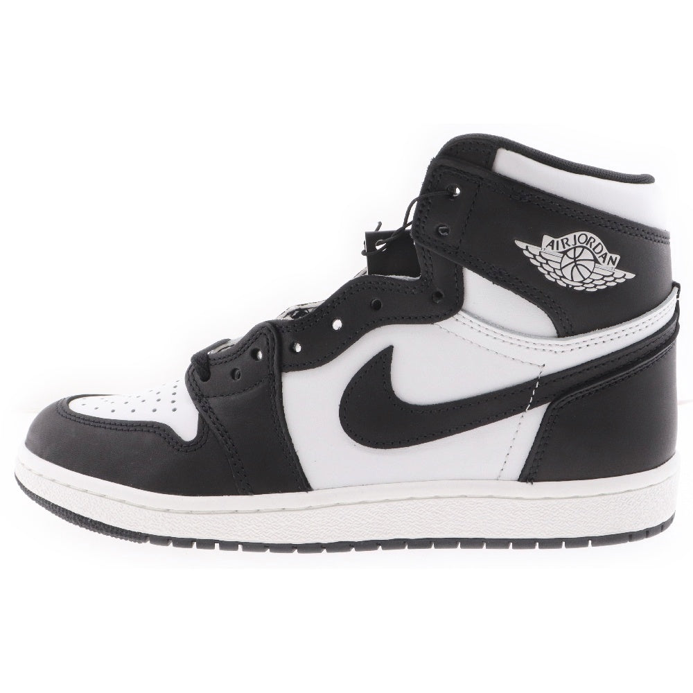 NIKE(ナイキ) AIR JORDAN 1 HI 85 Black/White BQ4422-001 エアジョーダン1 ハイカットスニーカー ブラック/ホワイト US9/27cm