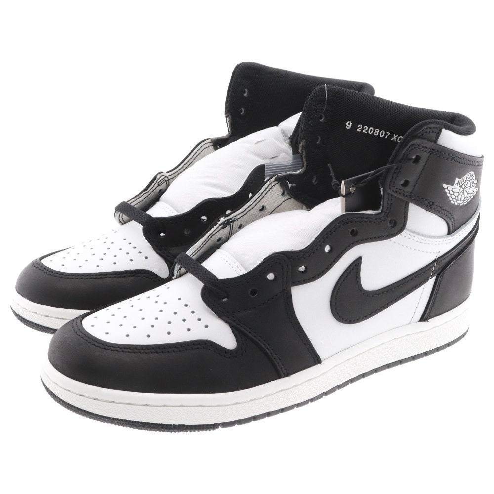 NIKE(ナイキ) AIR JORDAN 1 HI 85 Black/White BQ4422-001 エアジョーダン1 ハイカットスニーカー ブラック/ホワイト US9/27cm