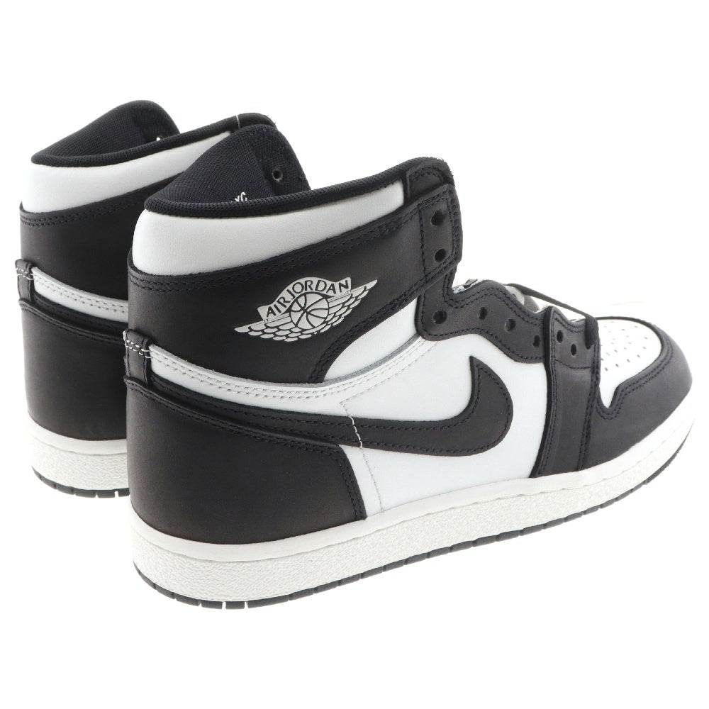 NIKE(ナイキ) AIR JORDAN 1 HI 85 Black/White BQ4422-001 エアジョーダン1 ハイカットスニーカー ブラック/ホワイト US9/27cm