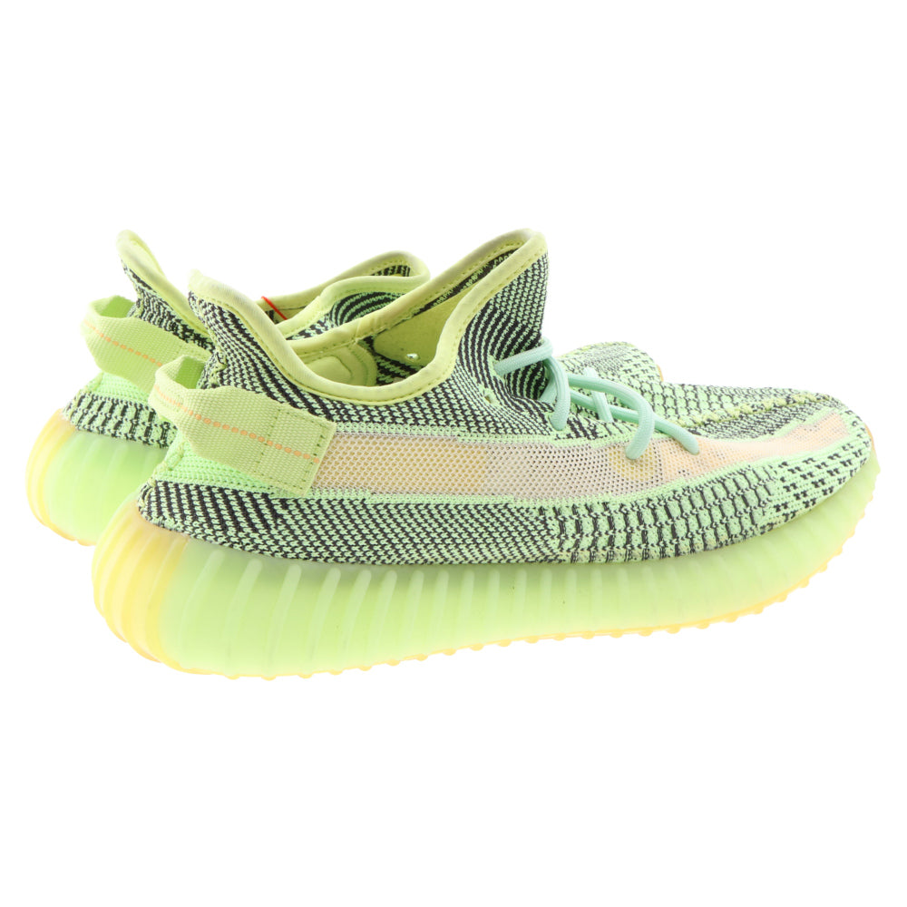 adidas(アディダス) YEEZY BOOST 350 V2 YEEZREEL イージーブースト イーズリール ローカットスニーカー イエロー/グリーン US9.5/27.5cm FW5191