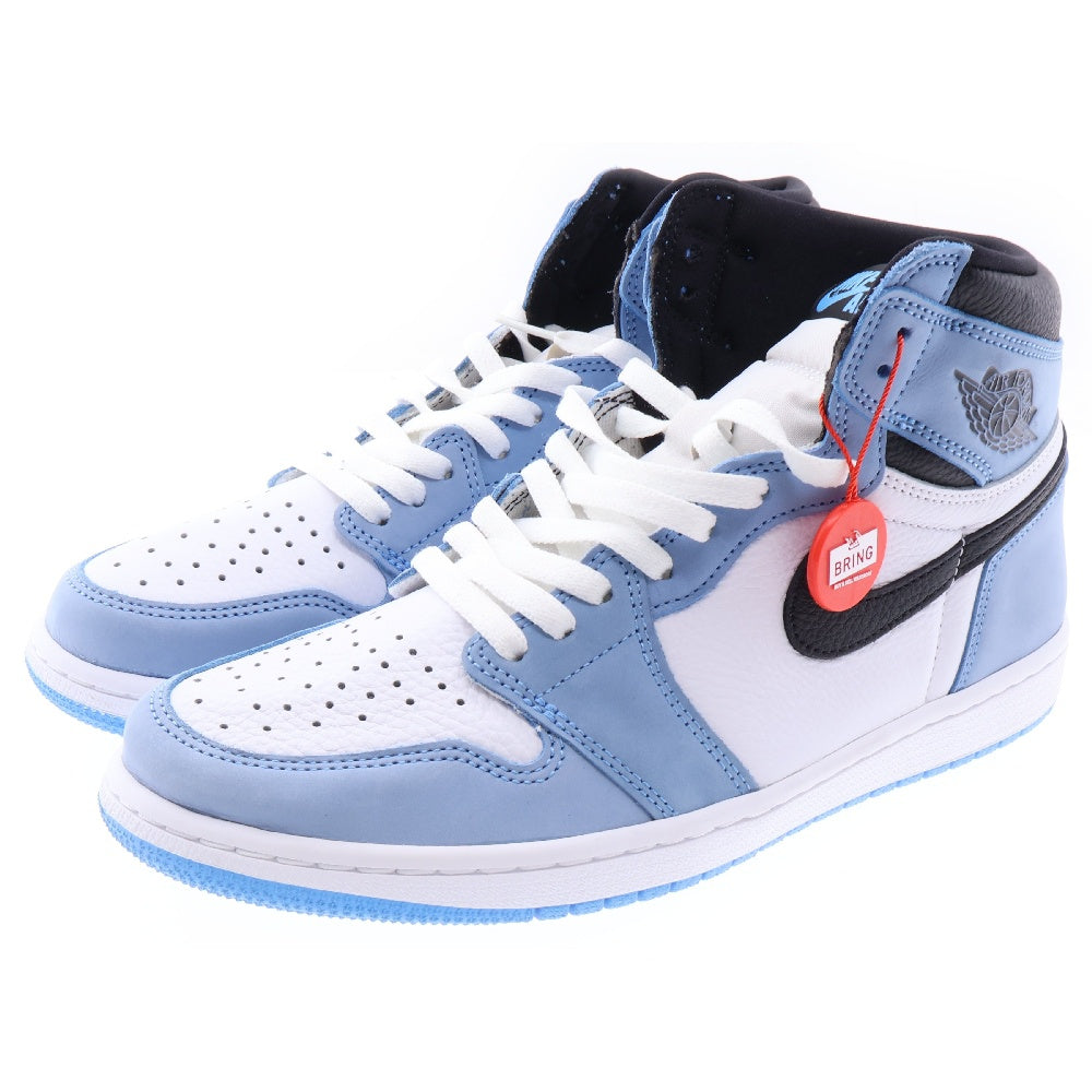 NIKE(ナイキ) AIR JORDAN 1 RETRO HIGH OG UNIVERCITY BLUE エアジョーダン1 ハイ ユニバーシティーブルー ハイカットスニーカー ブルー/ホワイト 555088-134 US9.5/27.5cm