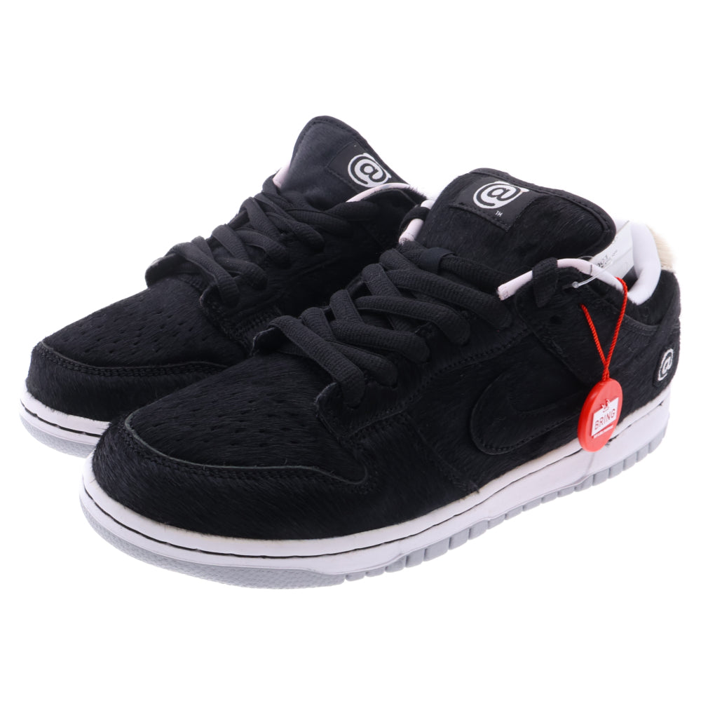 NIKE SB(ナイキエスビー) DUNK LOW OG QS BE@RBRICK ダンクロー ベアブリック ローカットスニーカー ブラック CZ5127-001 US7/25cm