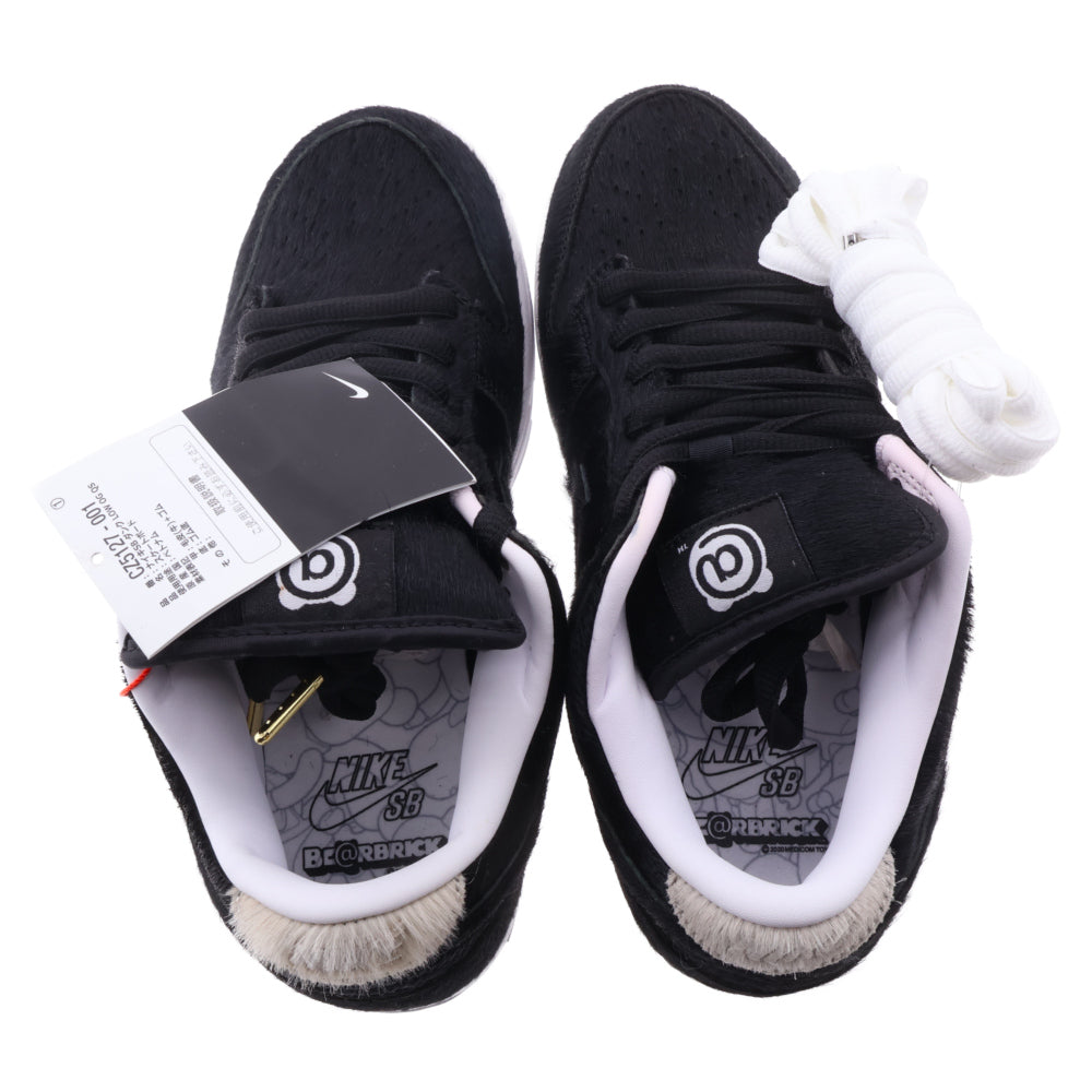 NIKE SB(ナイキエスビー) DUNK LOW OG QS BE@RBRICK ダンクロー ベアブリック ローカットスニーカー ブラック CZ5127-001 US7/25cm