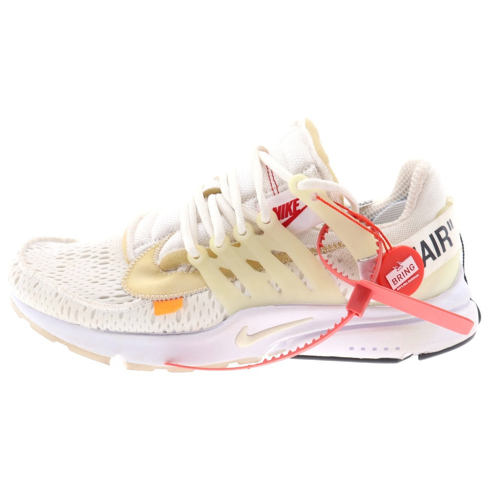 NIKE(ナイキ) ×OFF WHITE THE 10 AIR PRESTO オフホワイト ザテン エアプレスト ローカットスニーカー ホワイト AA3830-100 US10/28cm
