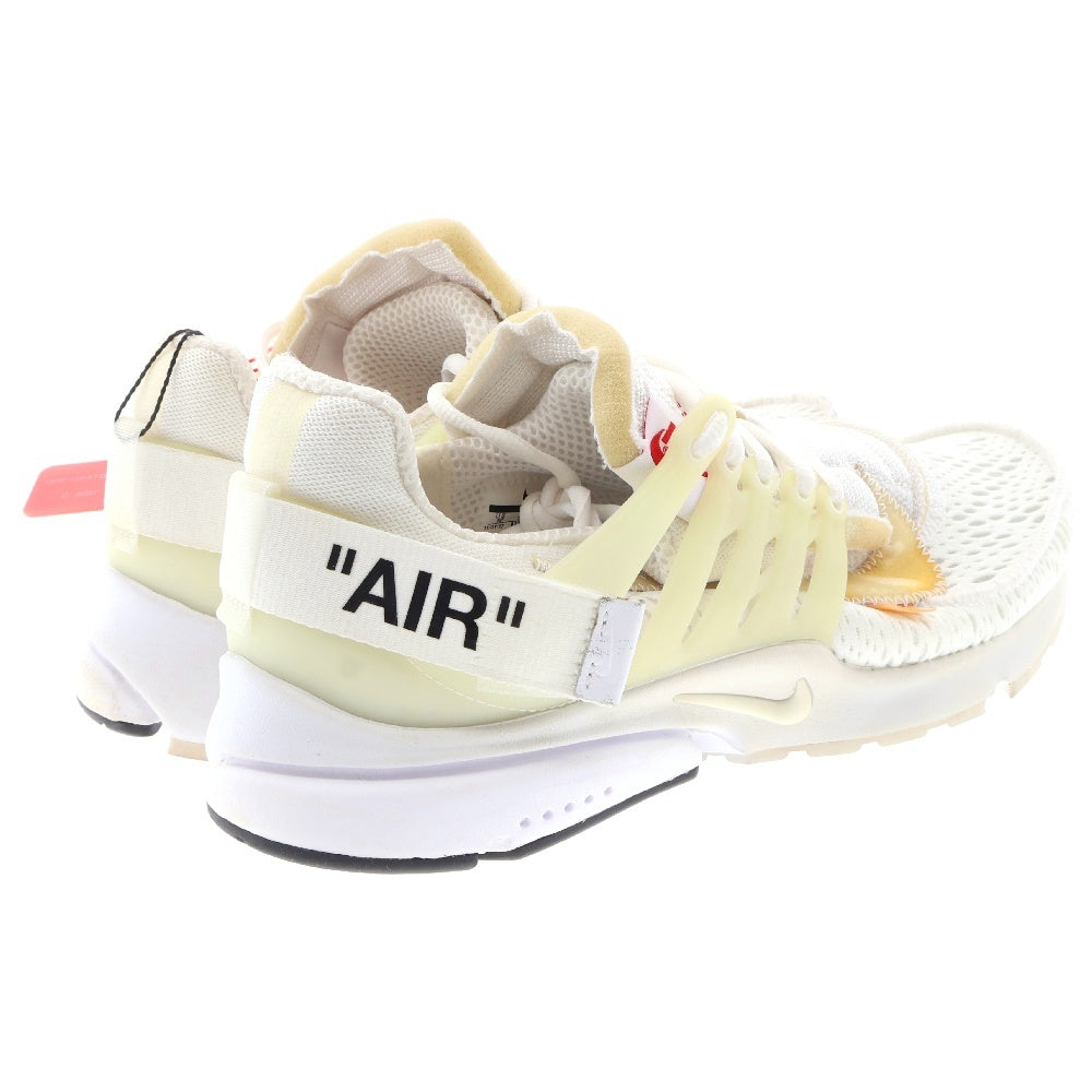 NIKE(ナイキ) ×OFF WHITE THE 10 AIR PRESTO オフホワイト ザテン エアプレスト ローカットスニーカー ホワイト AA3830-100 US10/28cm