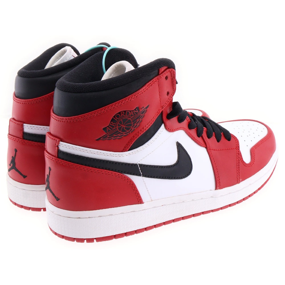 NIKE(ナイキ) 【観賞用 2013年製】AIR JORDAN 1 RETRO HIGH CHICAGO エアジョーダン シカゴ ハイカットスニーカー レッド/ホワイト 332550-163 US10.5/28.5cm