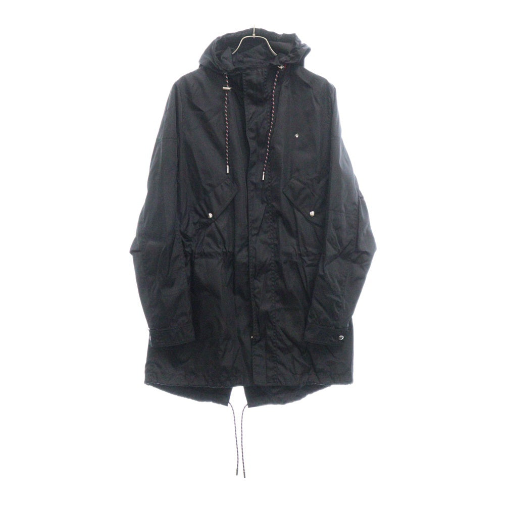 DIOR(ディオール) 18SS BEEプレートナイロンジップロングコート ブラック 733C302A3962