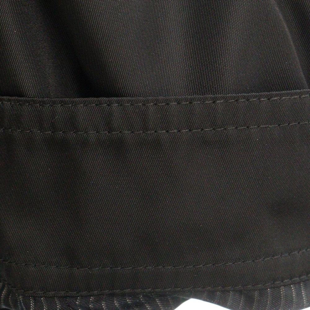 DIOR(ディオール) 18SS BEEプレートナイロンジップロングコート ブラック 733C302A3962