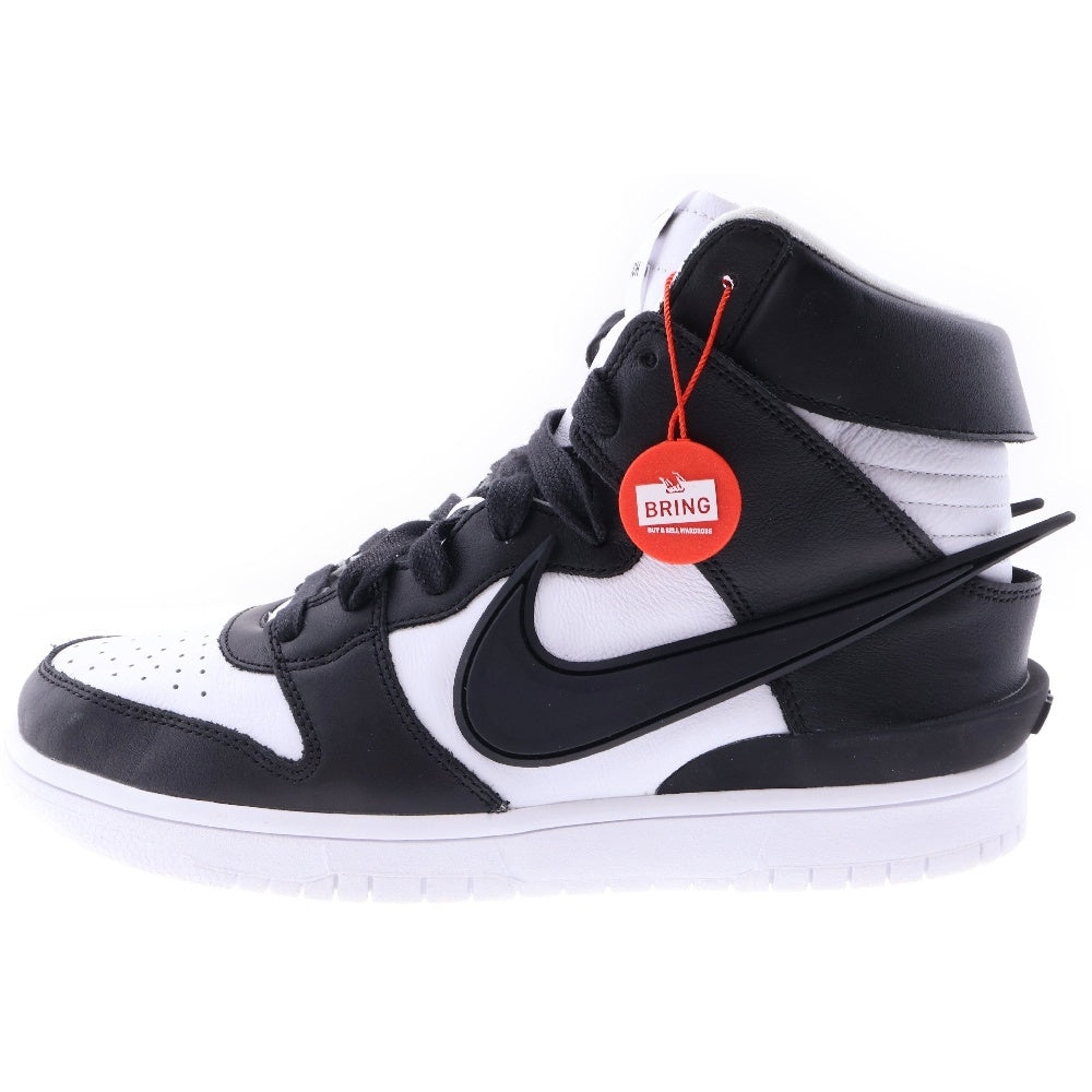 NIKE(ナイキ) ×AMBUSH DUNK HIGH CU7544-001 アンブッシュ ダンク ハイカットスニーカー シューズ ブラック/ホワイト US9.5/27.5cm