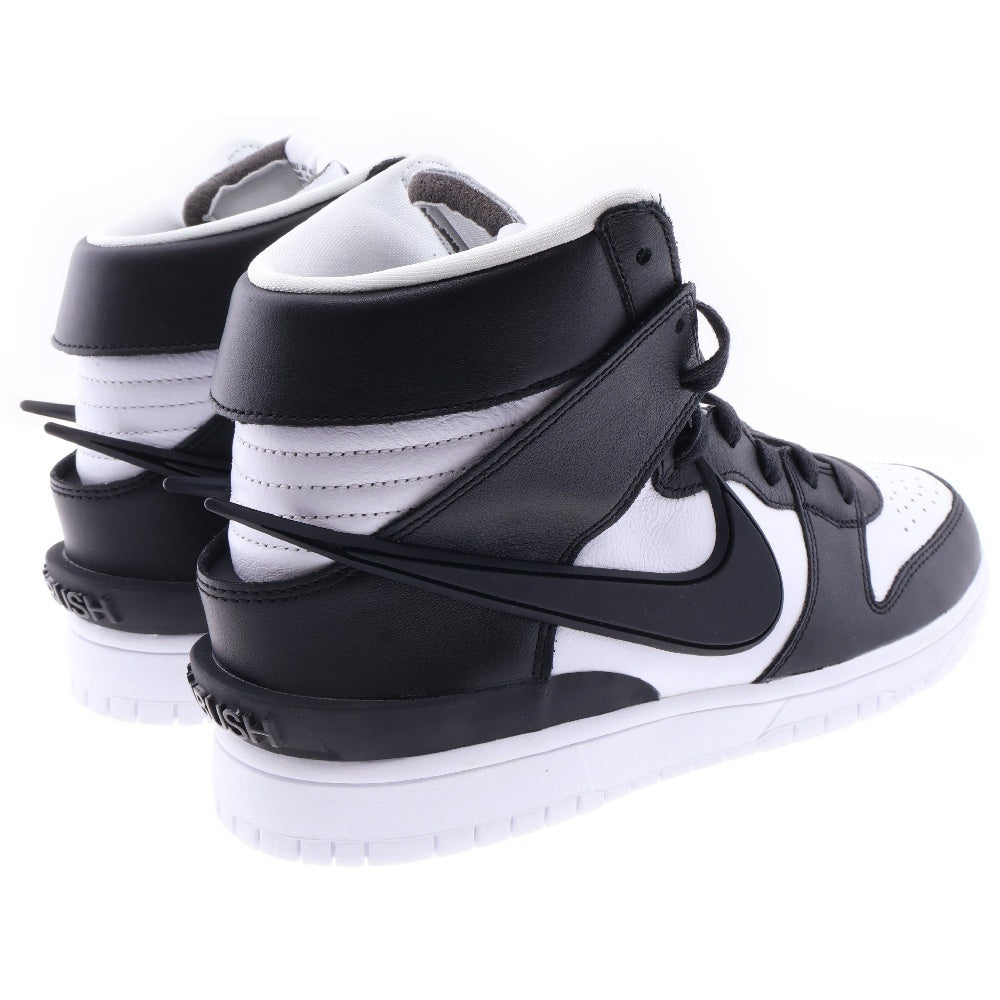 NIKE(ナイキ) ×AMBUSH DUNK HIGH CU7544-001 アンブッシュ ダンク ハイカットスニーカー シューズ ブラック/ホワイト US9.5/27.5cm