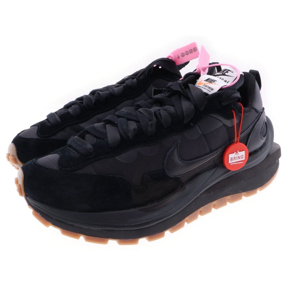 NIKE(ナイキ) ×sacai VAPOR WAFFLE BLACK GUM ヴェイパーワッフル ローカットスニーカー ブラックガム サカイ US8.5/26.5cm DD1875-001