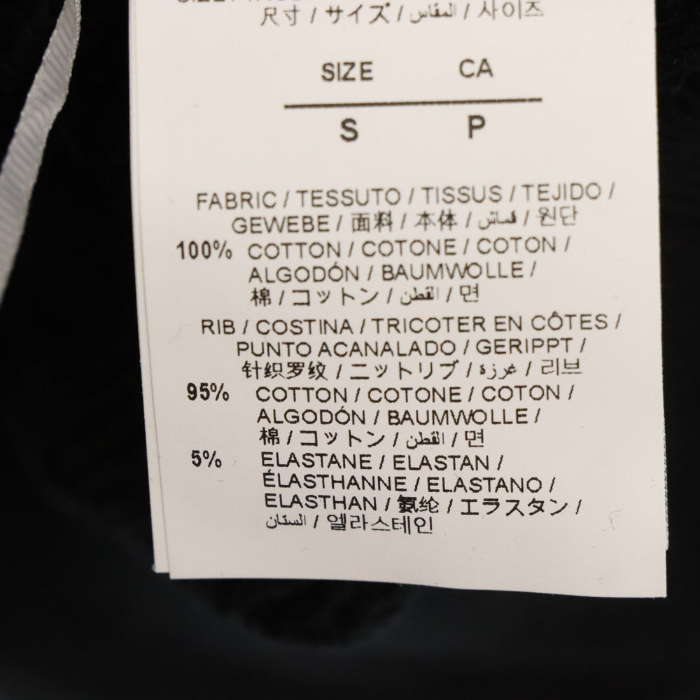 OFF-WHITE(オフホワイト) Kit New York Cotton Hoodie ニューヨーク プリント コットン フーディー スウェット プルオーバーパーカー ブラック OMBB085G23FLE012