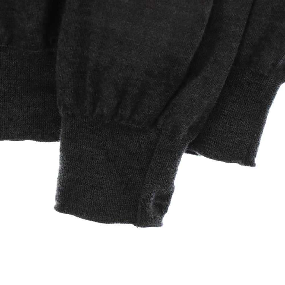 DIOR(ディオール) 19AW ビジターパッチ クルーネック ニットセーター グレー 923M649AT938