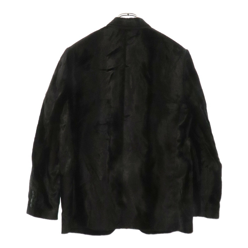 CELINE(セリーヌ) 19AW クロコベルベットスモーキングジャケット ブラック 2V167244F