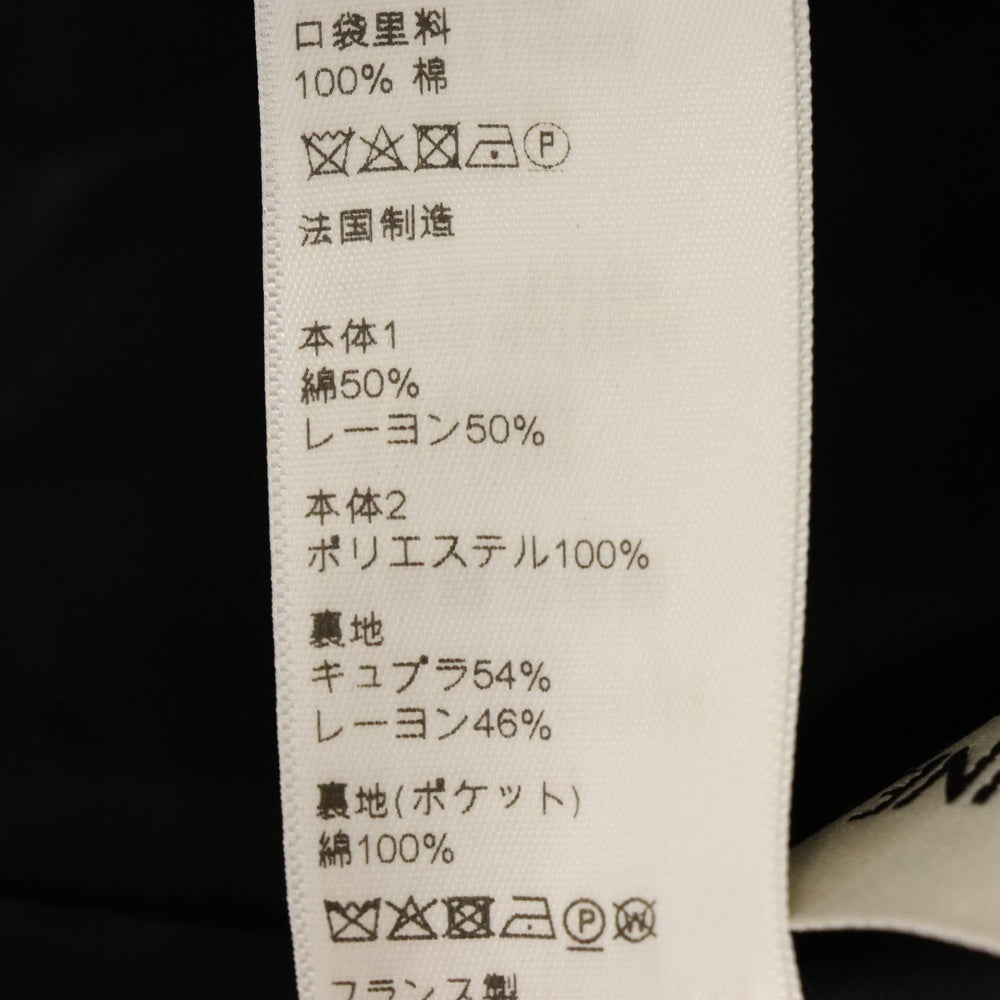 CELINE(セリーヌ) 19AW クロコベルベットスモーキングジャケット ブラック 2V167244F