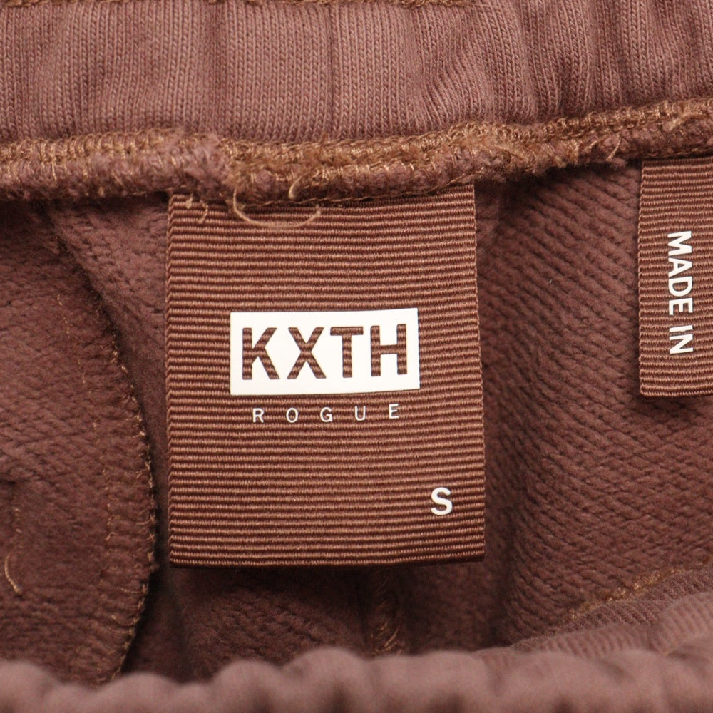 KITH(キス) 21AW ×RUSSELL ATHLETIC Bleecker Sweatpant ラッセル アスレッチック スウェット ロングパンツ ブラウン KHM060063