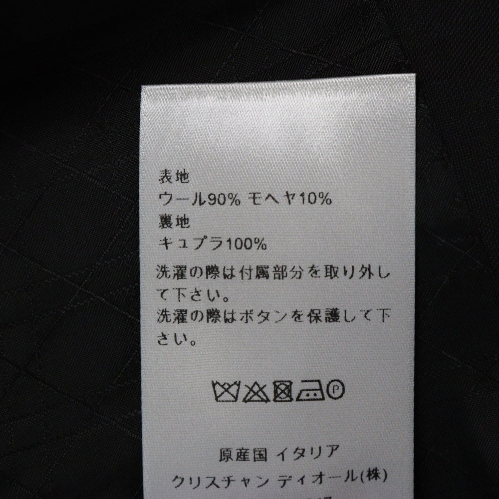 DIOR(ディオール) 22AW CDメタルダブルテーラードジャケット ブラック 113C282A4993