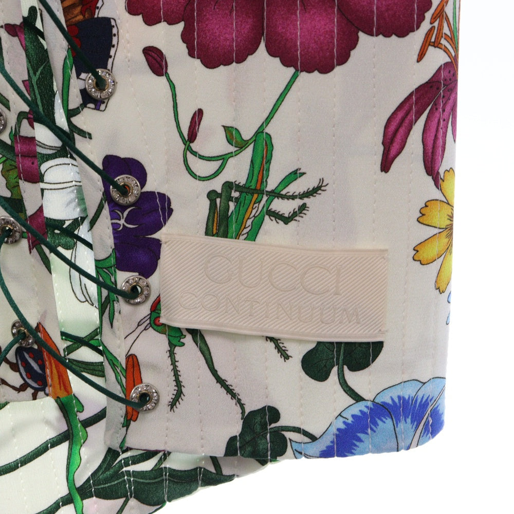 GUCCI(グッチ) ×ALICE PONS Flora Silk Corset アリス ポンズ フローラ シルクコルセット マルチカラー レディース 761902 XVPAA