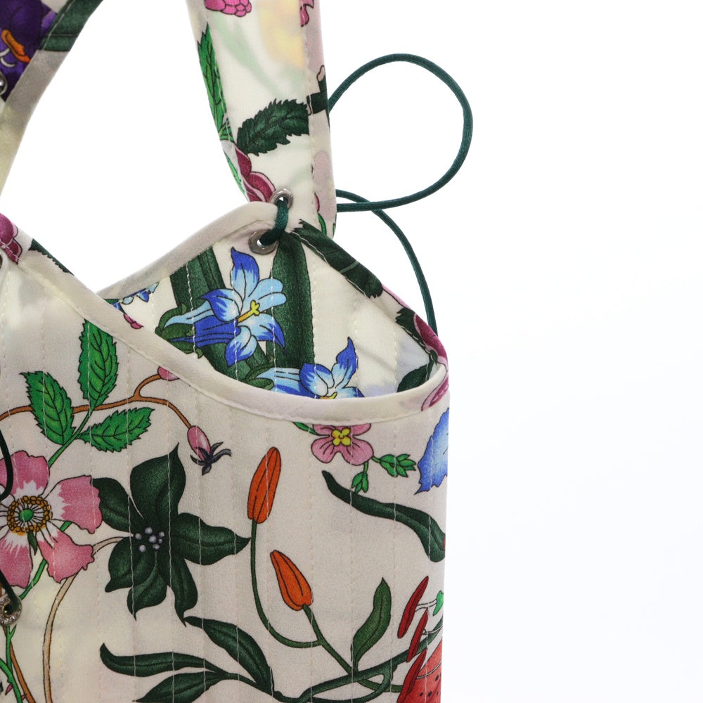 GUCCI(グッチ) ×ALICE PONS Flora Silk Corset アリス ポンズ フローラ シルクコルセット マルチカラー レディース 761902 XVPAA