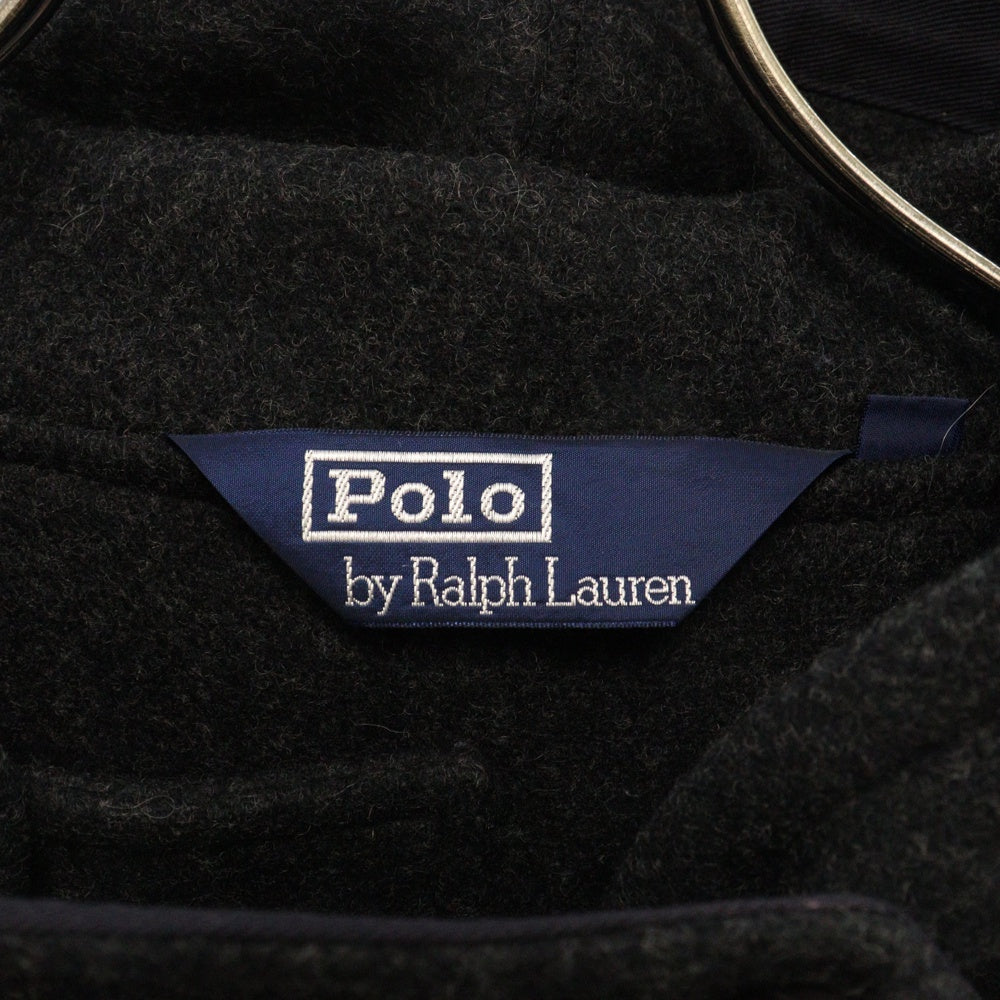 Polo by RALPH LAUREN(ポロバイラルフローレン) Wool Duffel Coat ウール ダッフルコート チャコールグレー 022-5-000-RL