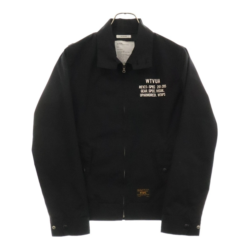 WTAPS(ダブルタップス) 12AW × BONES BRIGADE JK ボーンズブリゲート ジャケット ブラック 122GWDT-JKM06S