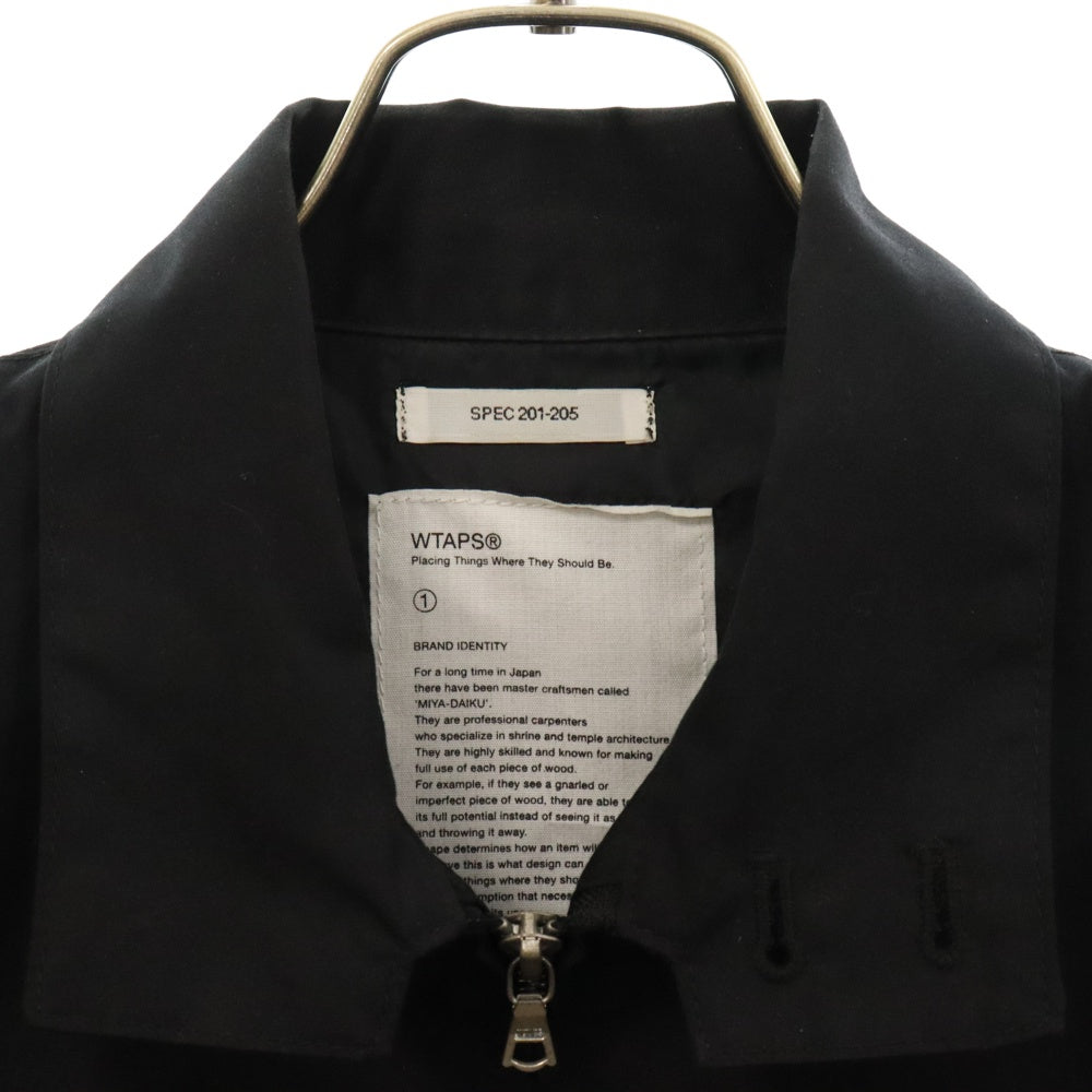 WTAPS(ダブルタップス) 12AW × BONES BRIGADE JK ボーンズブリゲート ジャケット ブラック 122GWDT-JKM06S
