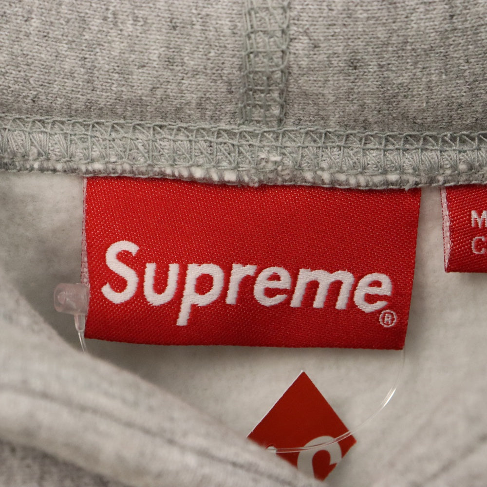 SUPREME(シュプリーム) 20AW Cross Box Logo Hooded Sweatshirt クロスボックスロゴ フーデッド スウェットシャツ プルオーバーパーカー グレー
